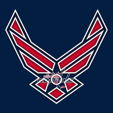 Airforce Washington Capitals Logo vinyl decal